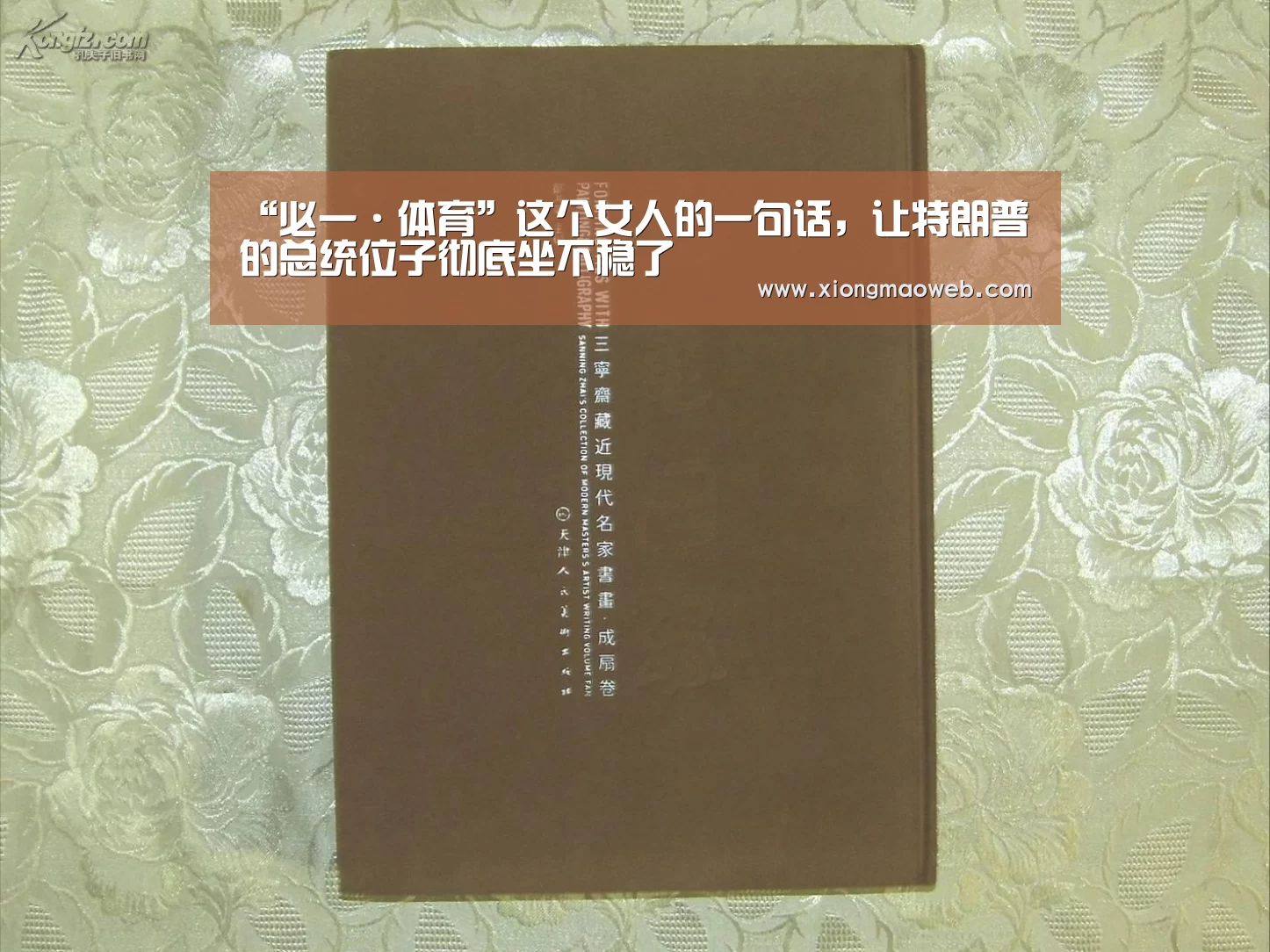 “必一·体育”这个女人的一句话，让特朗普的总统位子彻底坐不稳了(图2)